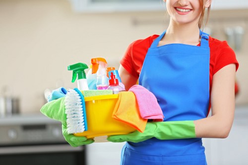 Move out cleaning supplies ready for a final home clean