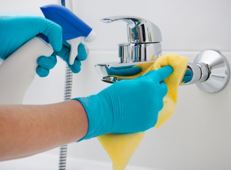 Detailed move out cleaning for cabinets and appliances