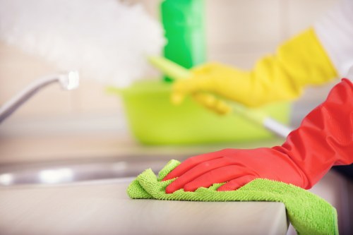 Deep cleaning service for a home in Ealing